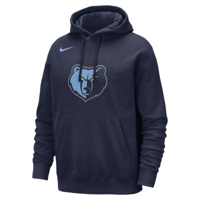 Nike NBA Memphis Grizzlies Club Pullover Hoodie College Navy - Blau - Hoodie