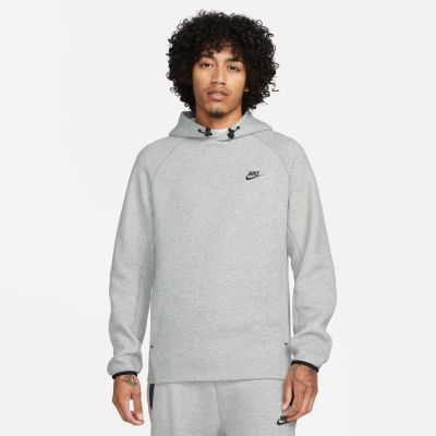 Nike Sportswear Tech Fleece Pullover Hoodie Heather Grey - Grau - Hoodie