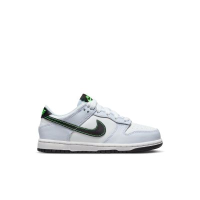Nike Dunk Low "Grey Green Strike" (PS) - Weiß - Turnschuhe