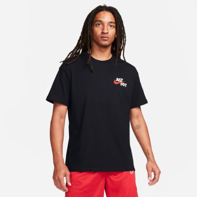 Nike Max90 Swoosh Tee Black - Schwarz - Kurzärmeliges T-shirt
