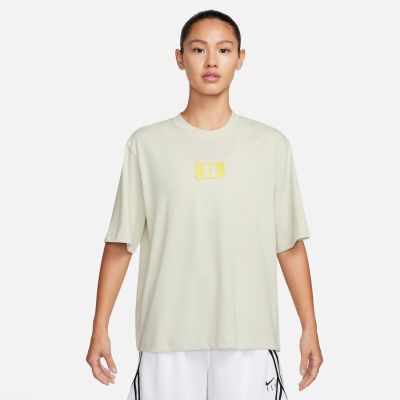 Nike Sabrina Wmns Boxy Tee Sea Glass - Grau - Kurzärmeliges T-shirt