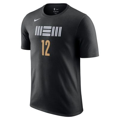 Nike NBA Ja Morant Memphis Grizzlies City Edition Tee Black - Schwarz - Kurzärmeliges T-shirt