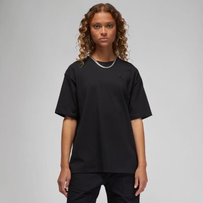 Jordan Essentials Wmns Tee Black - Schwarz - Kurzärmeliges T-shirt