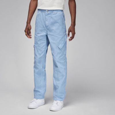 Jordan Essentials Washed Chicago Pants Blue Grey - Blau - Hose