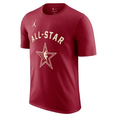 Jordan NBA 2024 All-Star Weekend Essential Giannis Antetokounmpo Tee - Rot - Kurzärmeliges T-shirt