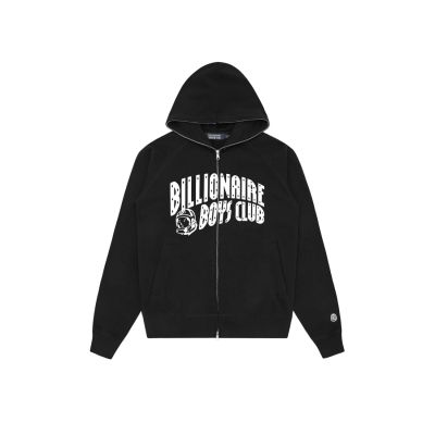 Billionaire Boys Club Arch Logo Full Zip Through Hoodie - Schwarz - Hoodie Billionaire Boys Club Arch Logo Full Zip Through Hoodie - Schwarz - Hoodie
