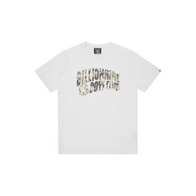 Billionaire Boys Club Overlay Camo Fill Arch Logo T-Shirt - Weiß - Kurzärmeliges T-shirt Billionaire Boys Club Overlay Camo Fill Arch Logo T-Shirt - Weiß - Kurzärmeliges T-shirt