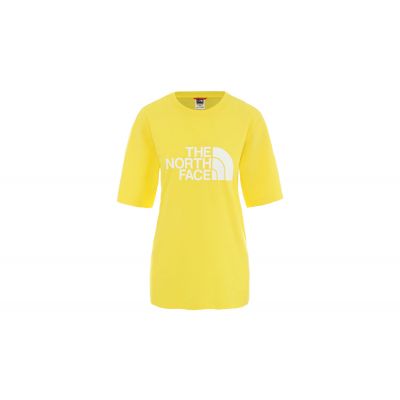 The North Face W Bf Easy Tee Lemon - Gelb - Kurzärmeliges T-shirt