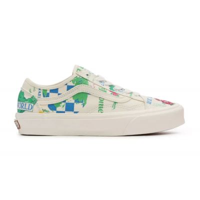 Vans Old Skool Tapered Shoes Eco Theory - Weiß - Turnschuhe