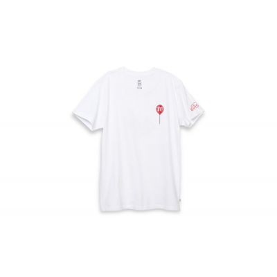 Vans x IT (Terror) WM Boyfriend T-Shirt - Weiß - Kurzärmeliges T-shirt