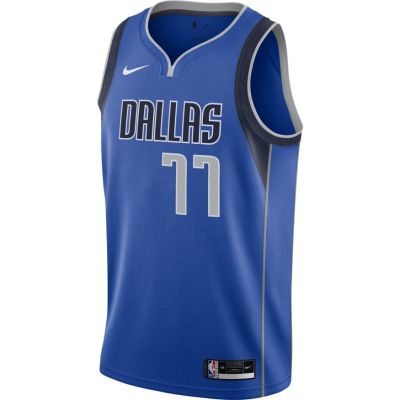 Nike Luka Doncic Dallas Mavericks Icon Edition 2020 Jersey - Blau - Jersey