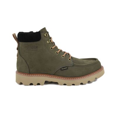 Palladium Trooperlite Grit ZIP Olive Night - Grün - Turnschuhe Palladium Trooperlite Grit ZIP Olive Night - Grün - Turnschuhe
