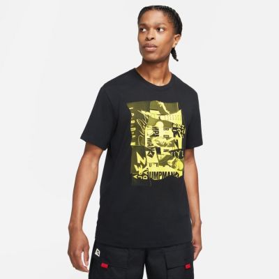 Jordan Jumpman Flight Tee - Schwarz - Kurzärmeliges T-shirt