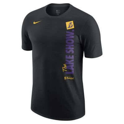 Nike Dri-FIT Los Angeles Lakers Banner Tee - Schwarz - Kurzärmeliges T-shirt
