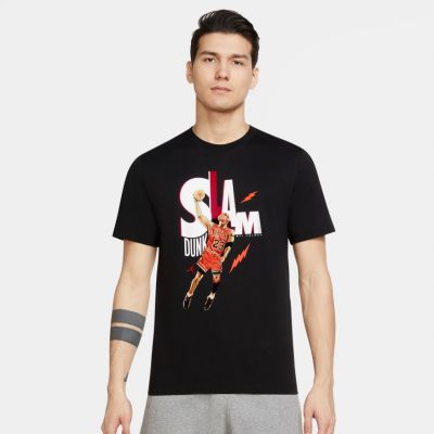 Jordan Game 5 Tee Black - Schwarz - Kurzärmeliges T-shirt