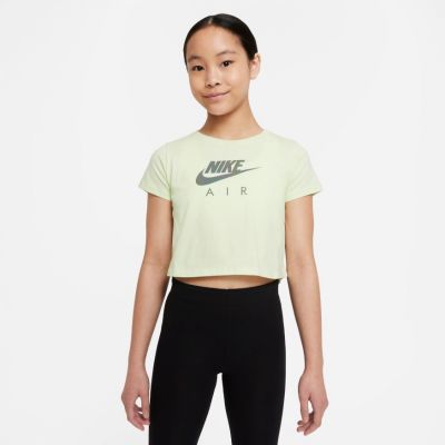 Nike Sportswear Girls Crop Tee - Grün - Kurzärmeliges T-shirt