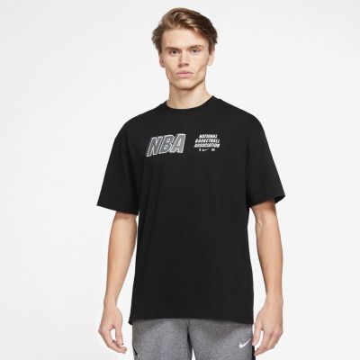 Nike NBA Team 31 Courtside Max 90 Tee Black - Schwarz - Kurzärmeliges T-shirt