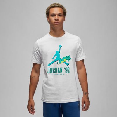 Jordan Brand Graphic Tee White - Weiß - Kurzärmeliges T-shirt