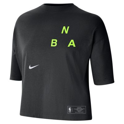 Nike NBA Team 31 Essential Wmns Tee - Schwarz - Kurzärmeliges T-shirt