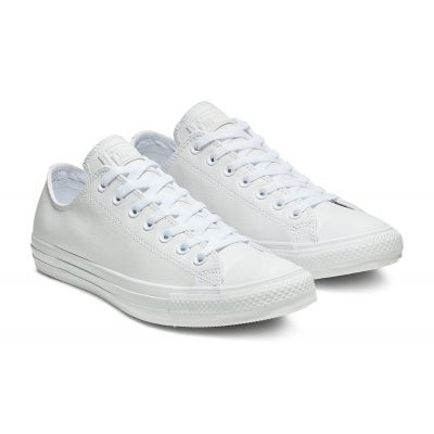 Converse Chuck Taylor All Star Mono Leather White - Weiß - Turnschuhe