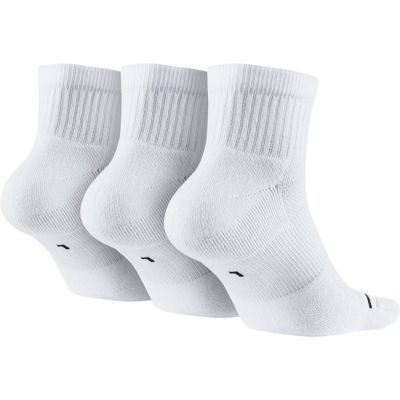 Jordan Jumpman QTR 3 Pair Socks - Weiß - Socken