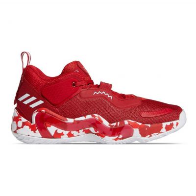 adidas D.O.N. Issue 3 "Team Collection Red" - Rot - Turnschuhe