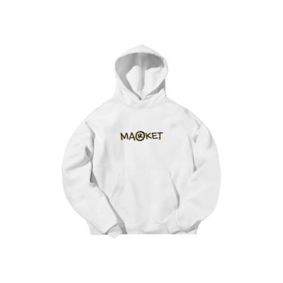 MARKET Smiley Doodle Hoodie White - Weiß - Hoodie MARKET Smiley Doodle Hoodie White - Weiß - Hoodie
