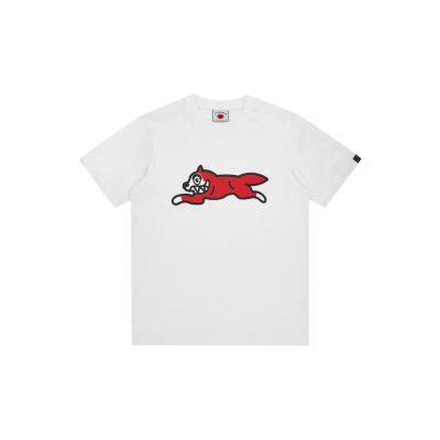 ICECREAM Running Dog Tee White - Weiß - Kurzärmeliges T-shirt ICECREAM Running Dog Tee White - Weiß - Kurzärmeliges T-shirt
