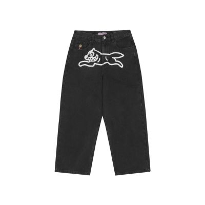 ICECREAM Running Dog Double Scoop Denim Pants Black - Schwarz - Hose ICECREAM Running Dog Double Scoop Denim Pants Black - Schwarz - Hose