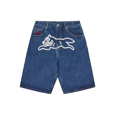 ICECREAM Running Dog Triple Scoop Denim Shorts Mid Wash Blue - Blau - Kurze Hose ICECREAM Running Dog Triple Scoop Denim Shorts Mid Wash Blue - Blau - Kurze Hose