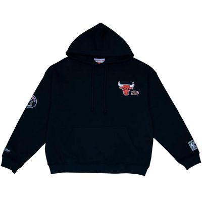 Mitchell & Ness NBA 6 Times Hoodie Chicago Bulls - Schwarz - Hoodie Mitchell & Ness NBA 6 Times Hoodie Chicago Bulls - Schwarz - Hoodie