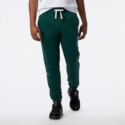 New Balance Essentials Magnify Fleece Pants Green - Grün - Hose