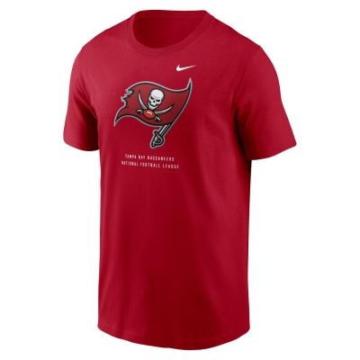 Nike SS Tampa Bay Buccaneers Cotton Property Of Tee - Rot - Kurzärmeliges T-shirt Nike SS Tampa Bay Buccaneers Cotton Property Of Tee - Rot - Kurzärmeliges T-shirt