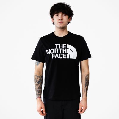 The North Face Standard SS Tee Black - Schwarz - Kurzärmeliges T-shirt