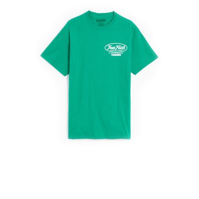 Pleasures Faith Tee Kelly Green - Grün - Kurzärmeliges T-shirt