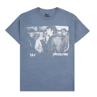 Pleasures Movin' On Tee Slate - Blau - Kurzärmeliges T-shirt Pleasures Movin' On Tee Slate - Blau - Kurzärmeliges T-shirt