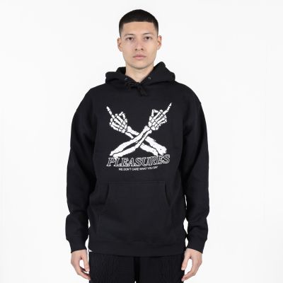 Pleasures Don't Care Black - Schwarz - Hoodie Pleasures Don't Care Black - Schwarz - Hoodie