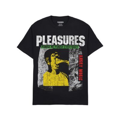 Pleasures Punish Tee Black - Schwarz - Kurzärmeliges T-shirt