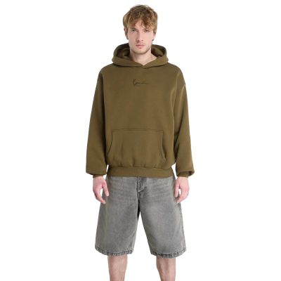 Karl Kani Small Signature Essential OS Hoodie - Grün - Hoodie Karl Kani Small Signature Essential OS Hoodie - Grün - Hoodie