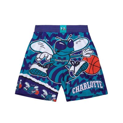 Mitchell & Ness NBA Charlotte Hornets Jumbotron 2.0 Sublimated Shorts - Violett - Kurze Hose