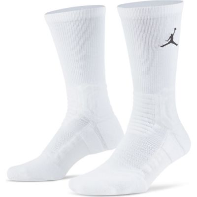 Jordan Flight Crew Basketball Socks White - Weiß - Socken