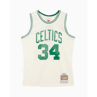 Mitchell & Ness NBA Boston Celtics Paul Pierce Off White Team Color Swingman Jersey - Weiß - Jersey