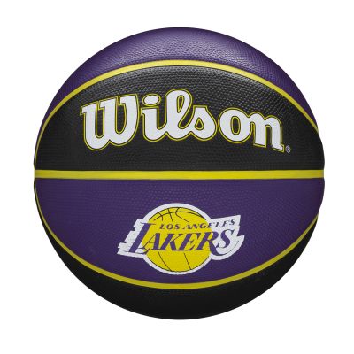 Wilson NBA Team Tribute Basketball LA Lakers Size 7 - Violett - Ball
