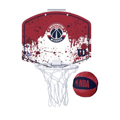 Wilson NBA Team Mini Hoop Washington Wizards - Rot - Accessories