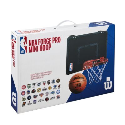 Wilson NBA Forge Team Mini Hoop - Schwarz - Accessories Wilson NBA Forge Team Mini Hoop - Schwarz - Accessories
