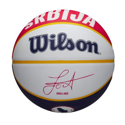 Wilson NBA Player Local Nikola Jokic Size 7 - Blau - Ball