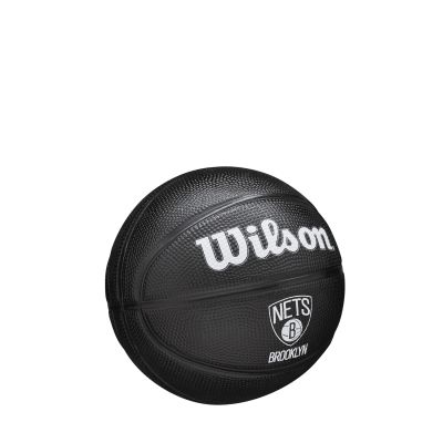 Wilson NBA Team Tribute Mini Brooklyn Nets Size 3 - Schwarz - Ball