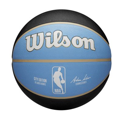 Wilson 2023 NBA Team City Edition Atlanta Hawks Size 7 - Blau - Ball