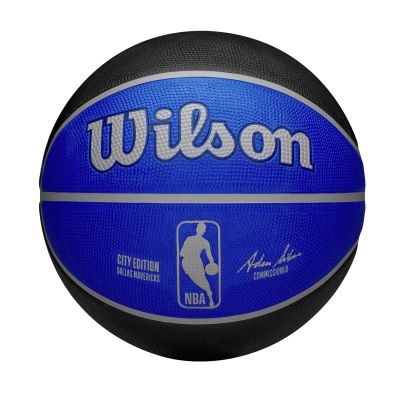 Wilson 2023 NBA Team City Edition Dallas Mavericks Size 7 - Blau - Ball