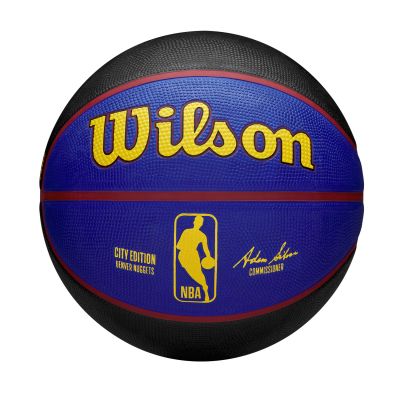 Wilson 2023 NBA Team City Edition Denver Nuggets Size 7 - Blau - Ball